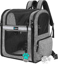 PetAmi Dog Backpack Carrier for Small Large Cat, Ventilated Pet Hiking Backpack by PetAmi