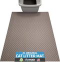Drymate Cat Litter Box Mat, Litter Trapping Mat, Waterproof, Urine-Proof by Drymate