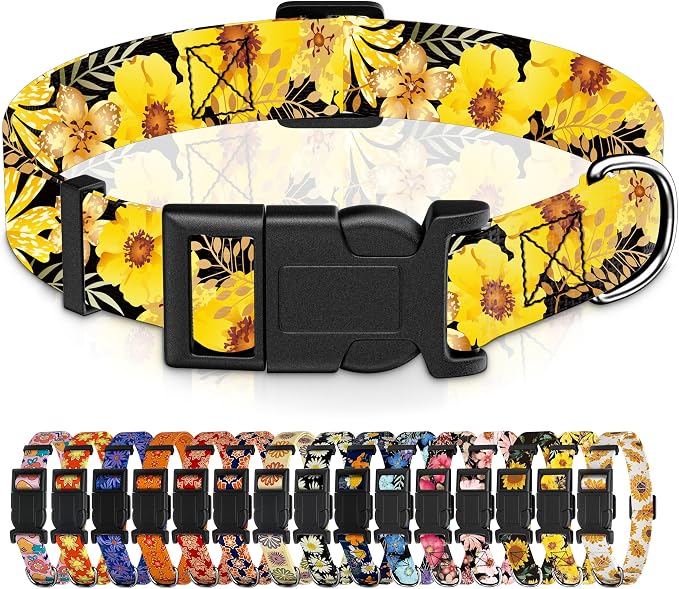Puppy Collar for Small, Large Dogs by Seyezo