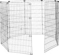 Amazon Basics Foldable Octagonal Metal Exercise Dog Playpen, Indoor/Outdoor by AmazonBasics