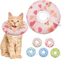 Cat Cone Soft Collar, Adjustable Cat Recovery Collar by Seyezo