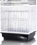 Tamu style Bird Cage Seed Catcher, Stretchy Form Fitting Mesh Skirt Cover by Tamustyle
