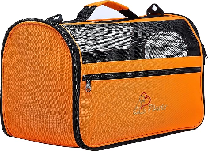 Pawer 18” x 10” x 10”Soft-Sided Foldable Airline Approved Pet Carrier - Image 5