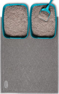 Pawkin Cat Litter Mat, Jumbo XX-Large, 4x3 Feet, Fits Two Litter Boxes or Extra by Pawkin